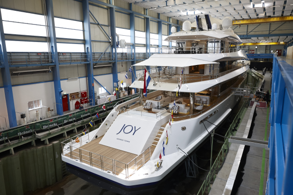 Feadship’s latest Superyacht “Joy” ticks all the boxes in design and comfort